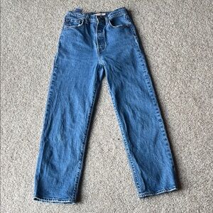 Levi’s Ribcage Straight Ankle